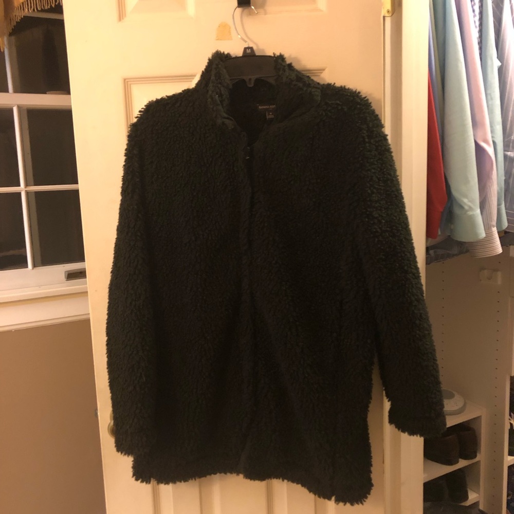 Banana republic faux fur jacket